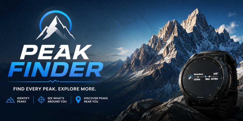 Peak Finder Compass