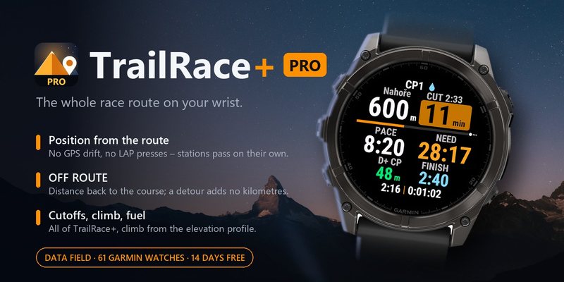 TrailRace+ PRO