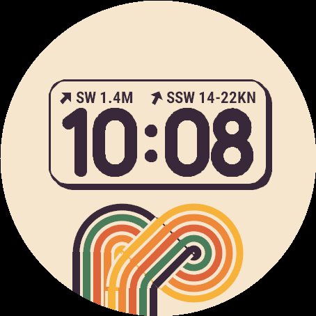 Groove: Retro 70s Rainbow Ribbons screenshot 2