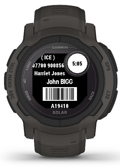 parkrun barcode screenshot 5
