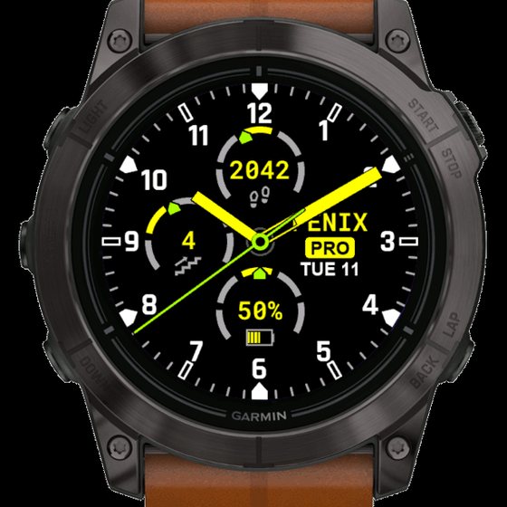 Fenix7 Pro Analog OWM MB screenshot 3