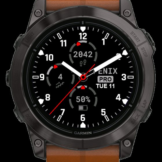Fenix7 Pro Analog OWM MB screenshot 1