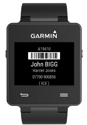 parkrun barcode screenshot 3