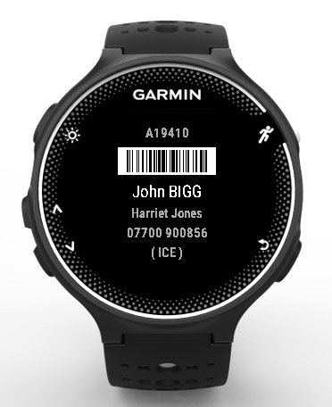 parkrun barcode screenshot 1