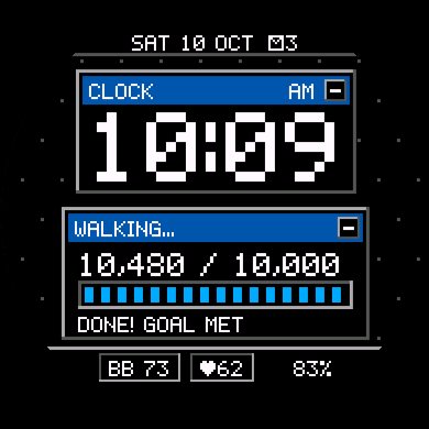 Pixel Desktop Watch Face screenshot 5