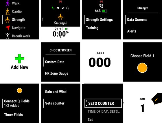 Gym sets counter screenshot 2