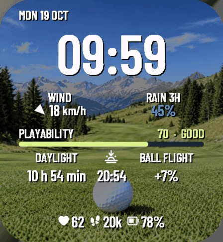 Golf Caddie Alpine screenshot 3