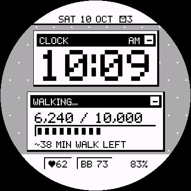 Pixel Desktop Watch Face screenshot 4