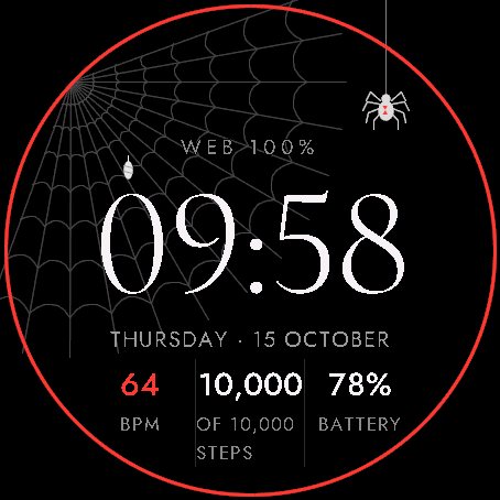 Halloween Spider Web screenshot 1