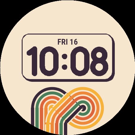 Groove: Retro 70s Rainbow Ribbons screenshot 1