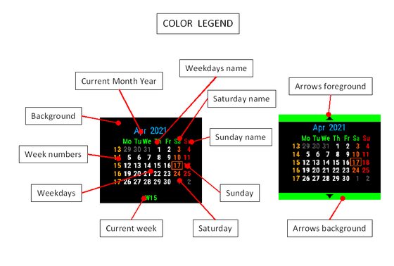 WeekCalendar screenshot 5