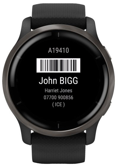 parkrun barcode screenshot 2