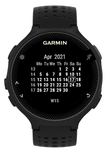 WeekCalendar screenshot 1