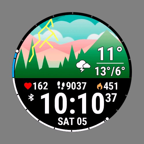 ⭐️WEATHER FACE by ERSHOVLAD screenshot 3