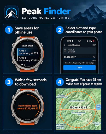 Peak Finder Compass screenshot 3