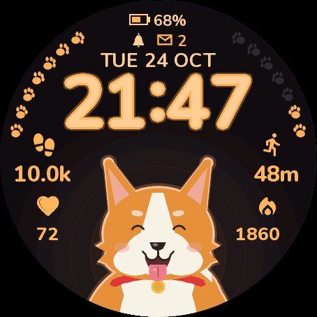 Walkies — Pet Dog Watch Face, Build Your Dog screenshot 2