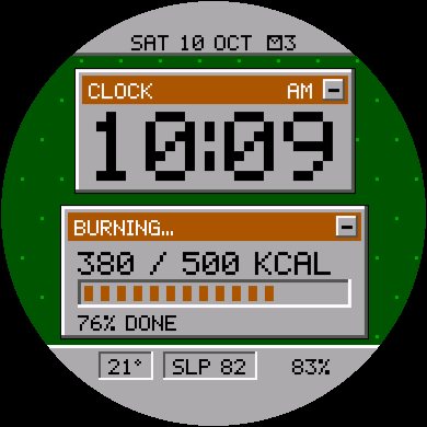Pixel Desktop Watch Face screenshot 3