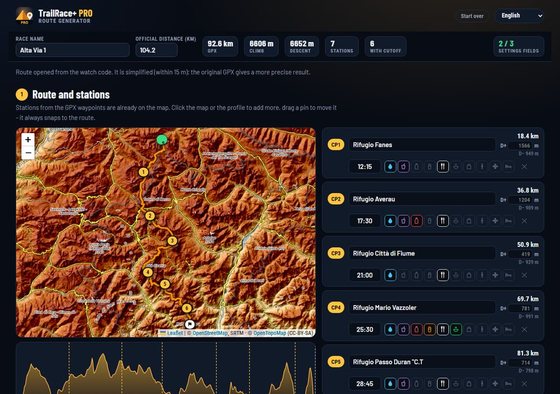 TrailRace+ PRO screenshot 5