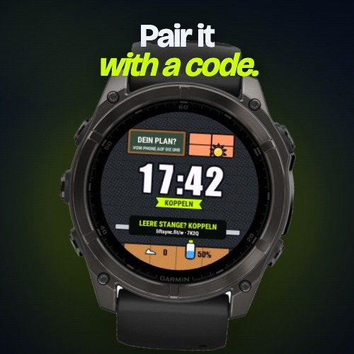 LiftSync Platform — Watch Face screenshot 3