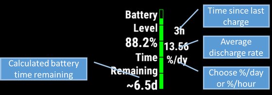 Battery Widget with automatic charge detection screenshot 3