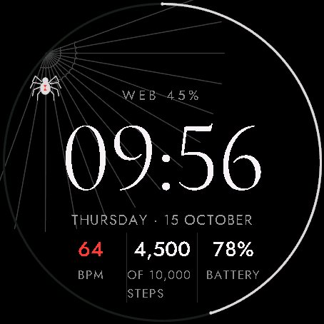 Halloween Spider Web screenshot 2