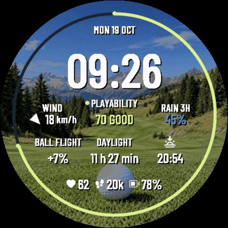 Golf Caddie Alpine screenshot 1
