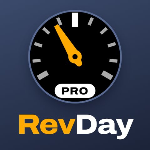 RevDay Pro: speedometer for your steps