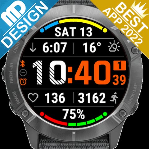 GLANCE watch face