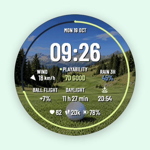 Golf Caddie Alpine