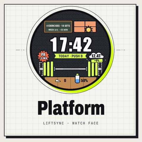 LiftSync Platform — Watch Face